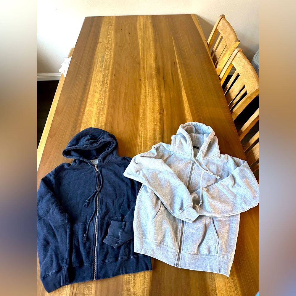 Brandy Melville Zip Up Hoodies